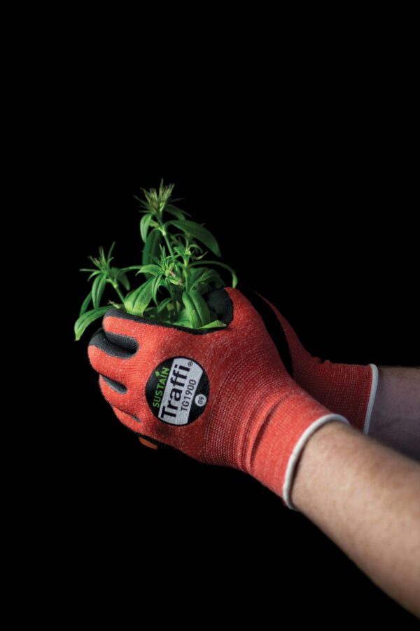 aladoo Biodegradable rPET Safety Gloves – Cut Level A Protection (10-Pack)