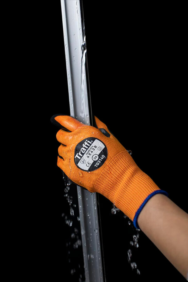 aladoo X-DURA Classic PU Safety Gloves – Cut Level B Protection (10-Pack) - Image 2