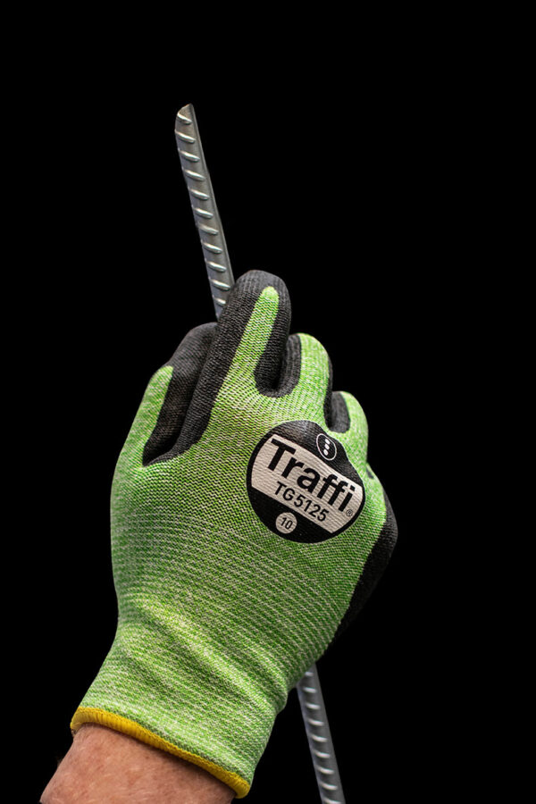 aladoo Lightweight Nitrile Foam Safety Gloves – Cut Level D Protection (10-Pack)